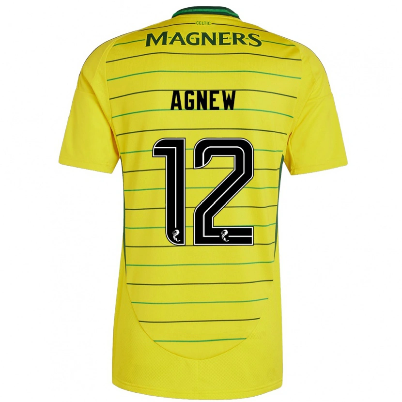 Danxen Damen Murphy Agnew #12 Gelb Auswärtstrikot Trikot 2024/25 T-Shirt