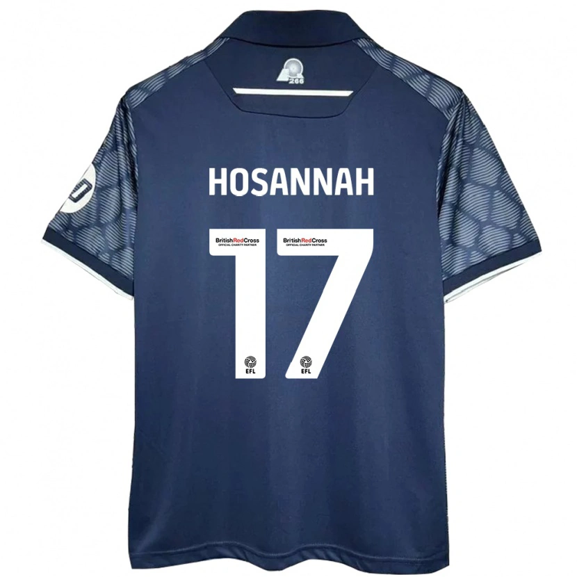 Danxen Damen Bryce Hosannah #17 Schwarz Auswärtstrikot Trikot 2024/25 T-Shirt