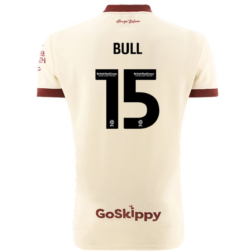 Danxen Damen Jasmine Bull #15 Cremeweiß Auswärtstrikot Trikot 2024/25 T-Shirt