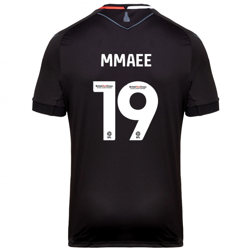 Danxen Damen Ryan Mmaee #19 Schwarz Auswärtstrikot Trikot 2024/25 T-Shirt