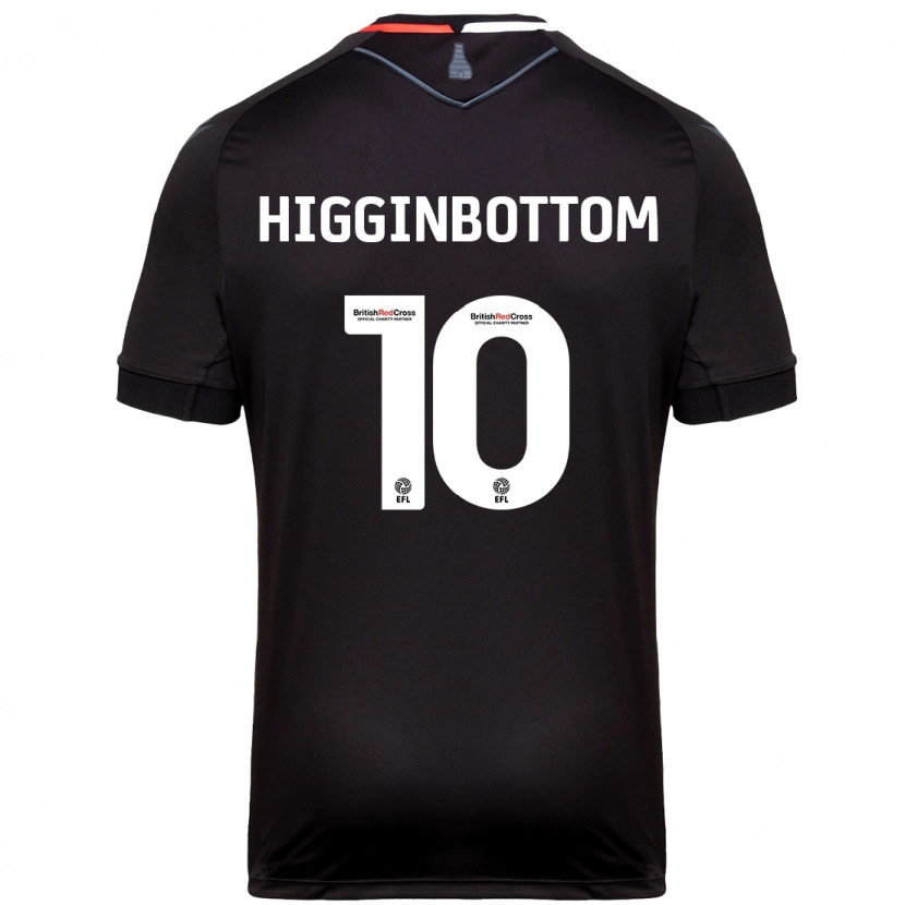 Danxen Damen Alice Higginbottom #10 Schwarz Auswärtstrikot Trikot 2024/25 T-Shirt