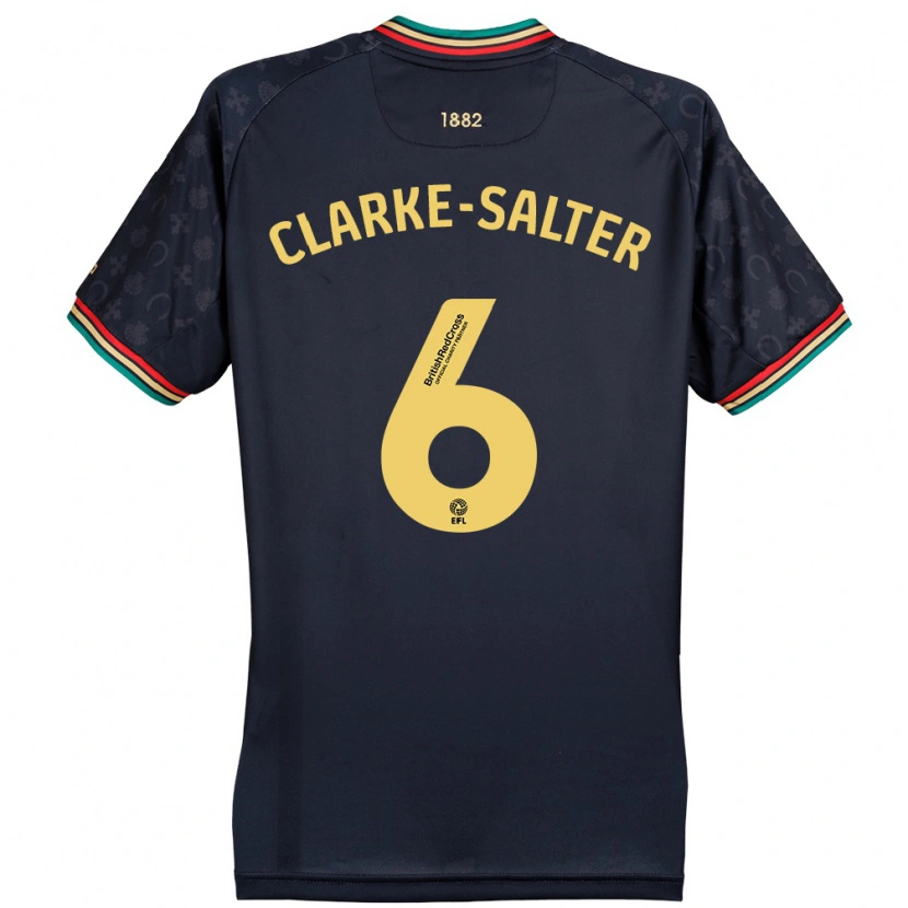 Danxen Damen Jake Clarke-Salter #6 Dunkelmarineblau Auswärtstrikot Trikot 2024/25 T-Shirt