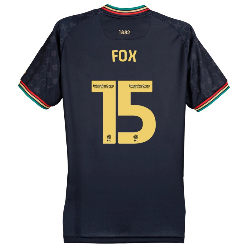 Danxen Damen Morgan Fox #15 Dunkelmarineblau Auswärtstrikot Trikot 2024/25 T-Shirt