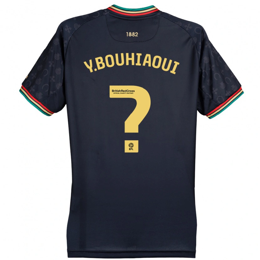 Danxen Damen Youssef Bouhiaoui #0 Dunkelmarineblau Auswärtstrikot Trikot 2024/25 T-Shirt