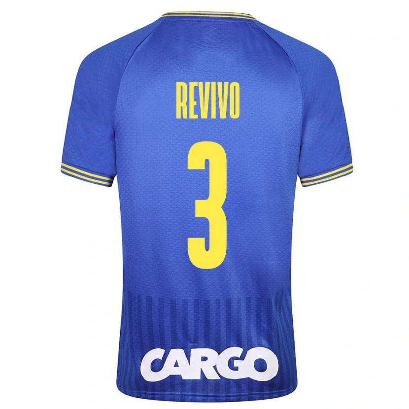 Danxen Damen Roy Revivo #3 Weiß Auswärtstrikot Trikot 2024/25 T-Shirt