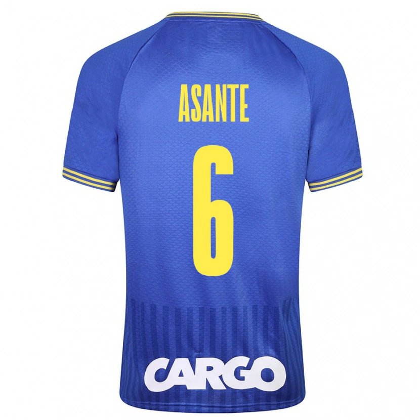 Danxen Damen Tyrese Asante #6 Weiß Auswärtstrikot Trikot 2024/25 T-Shirt
