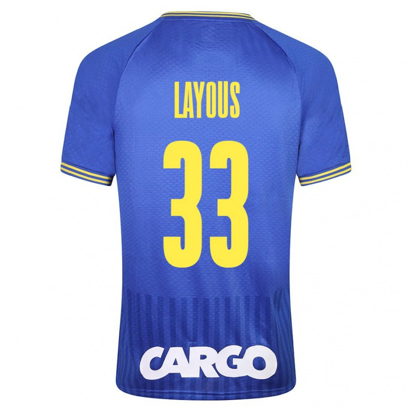 Danxen Damen Hisham Layous #33 Weiß Auswärtstrikot Trikot 2024/25 T-Shirt