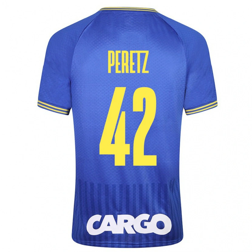 Danxen Damen Dor Peretz #42 Weiß Auswärtstrikot Trikot 2024/25 T-Shirt