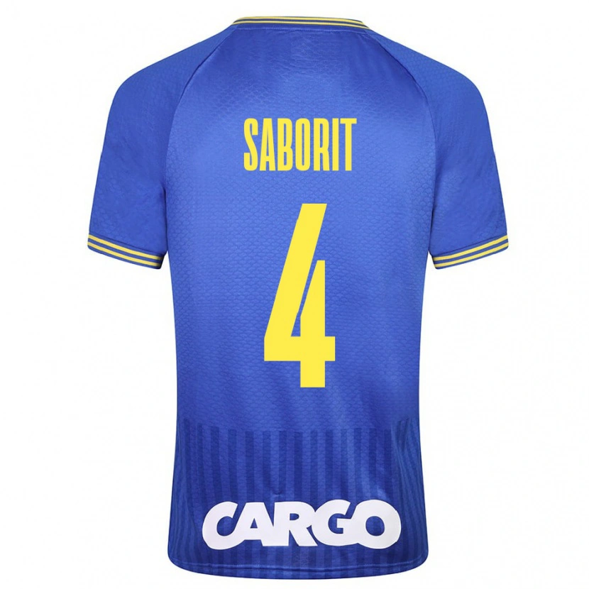 Danxen Damen Enric Saborit #4 Weiß Auswärtstrikot Trikot 2024/25 T-Shirt