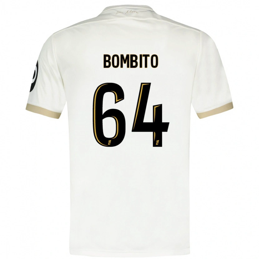 Danxen Damen Moïse Bombito #64 Weißgold Auswärtstrikot Trikot 2024/25 T-Shirt