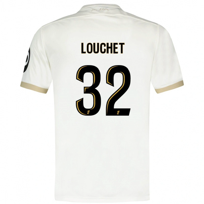 Danxen Damen Tom Louchet #32 Weißgold Auswärtstrikot Trikot 2024/25 T-Shirt