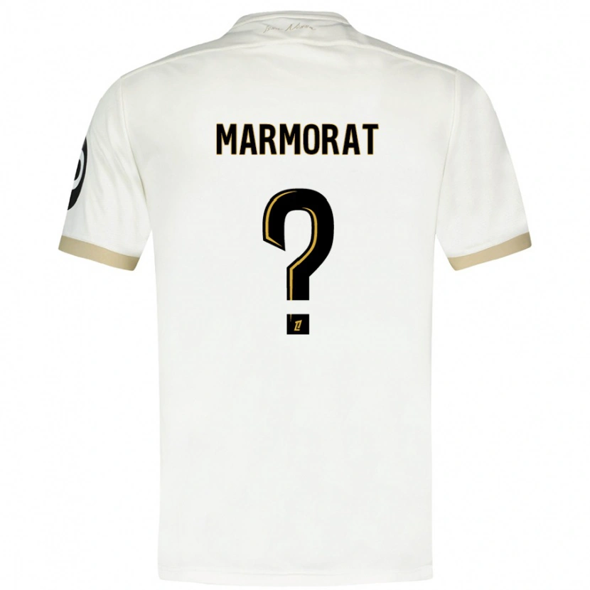 Danxen Damen Mathéo Marmorat #0 Weißgold Auswärtstrikot Trikot 2024/25 T-Shirt