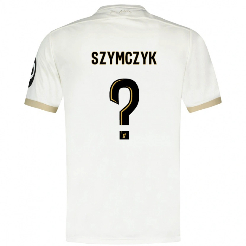 Danxen Damen Kacper Szymczyk #0 Weißgold Auswärtstrikot Trikot 2024/25 T-Shirt