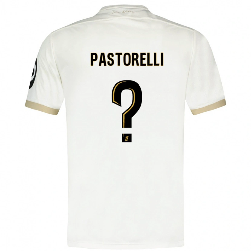 Danxen Damen Julien Pastorelli #0 Weißgold Auswärtstrikot Trikot 2024/25 T-Shirt