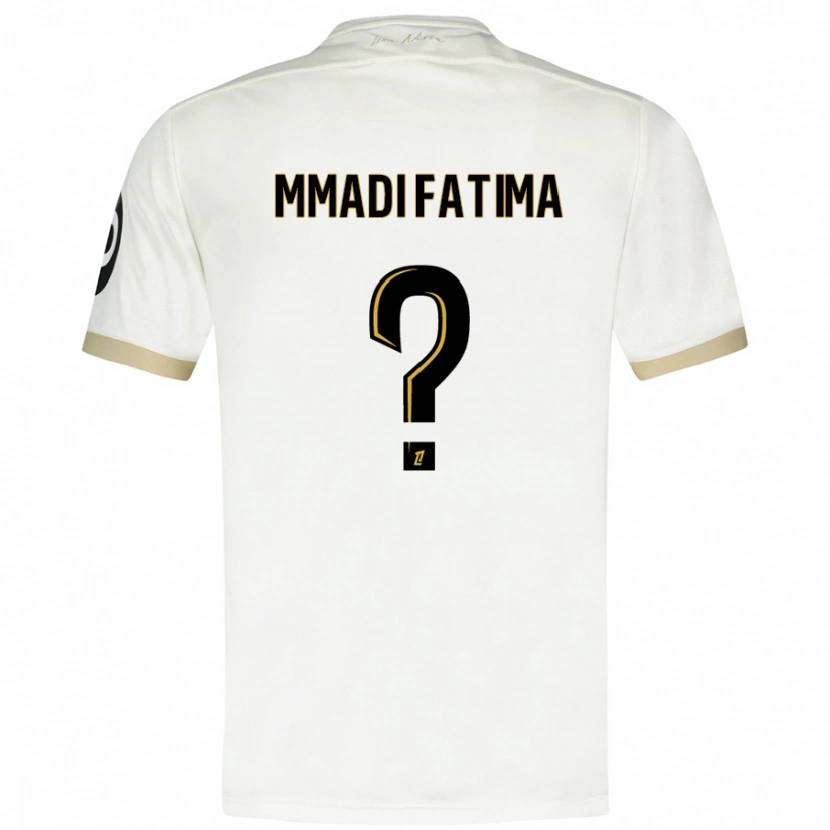 Danxen Damen Ismael Mmadi Fatima #0 Weißgold Auswärtstrikot Trikot 2024/25 T-Shirt