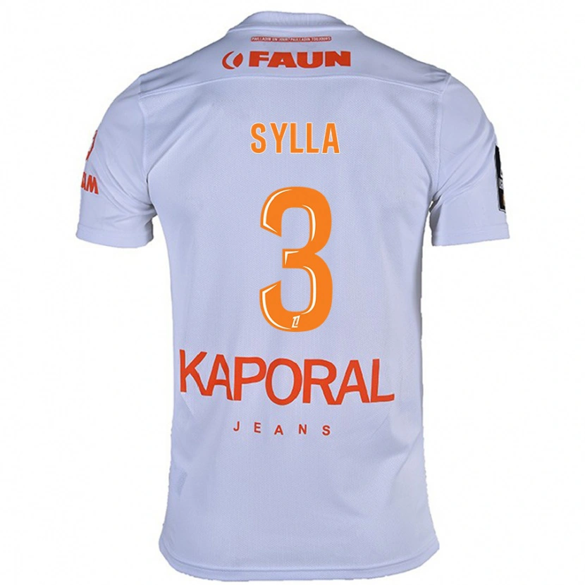 Danxen Damen Issiaga Sylla #3 Weiß Auswärtstrikot Trikot 2024/25 T-Shirt