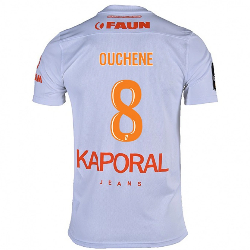 Danxen Damen Sonia Ouchène #8 Weiß Auswärtstrikot Trikot 2024/25 T-Shirt