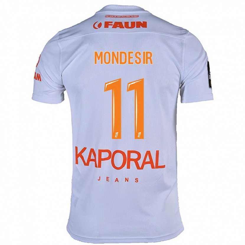 Danxen Damen Nérilia Mondésir #11 Weiß Auswärtstrikot Trikot 2024/25 T-Shirt