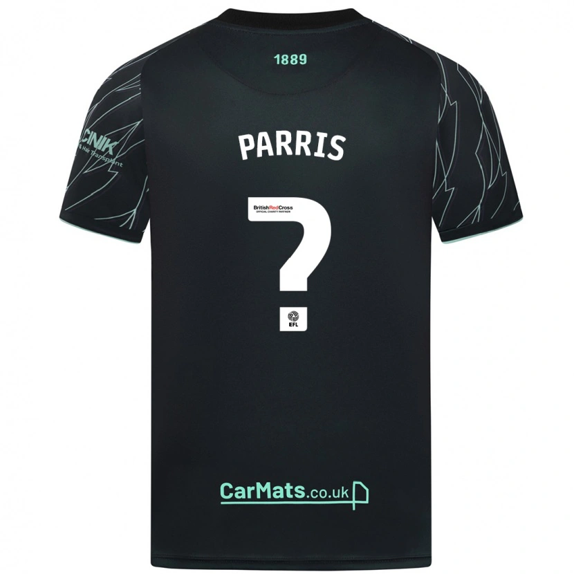 Danxen Damen Mekhi Haughton-Parris #0 Schwarz Grün Auswärtstrikot Trikot 2024/25 T-Shirt