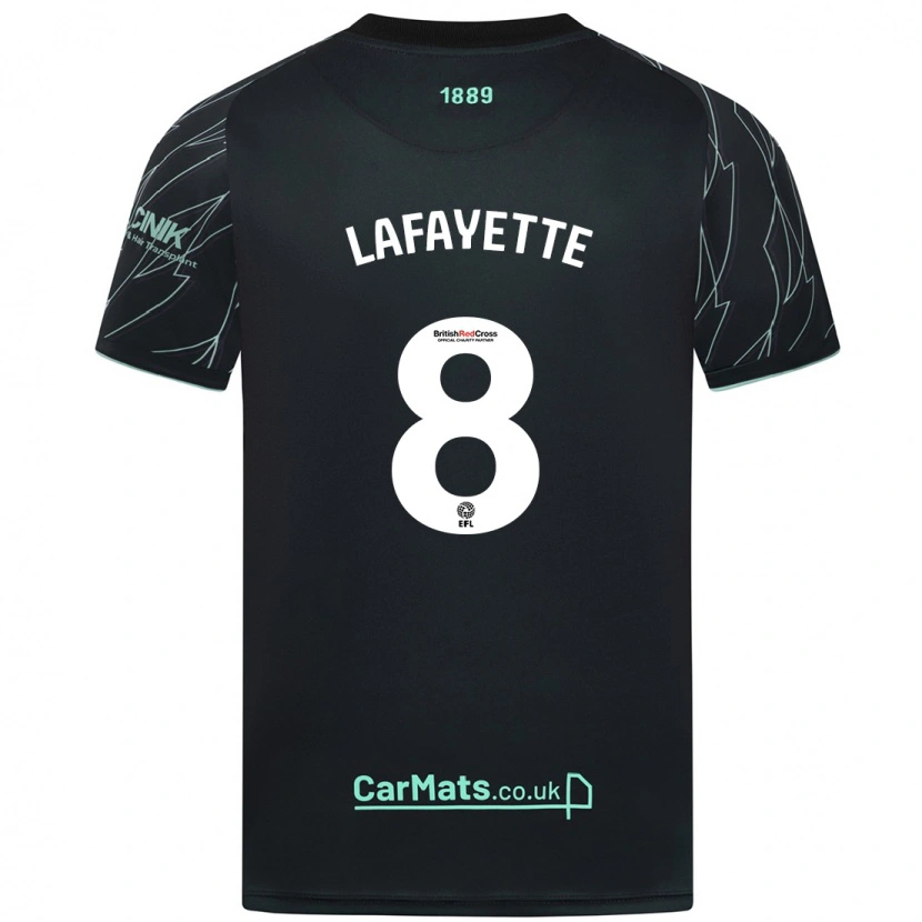 Danxen Damen Abbie Lafayette #8 Schwarz Grün Auswärtstrikot Trikot 2024/25 T-Shirt
