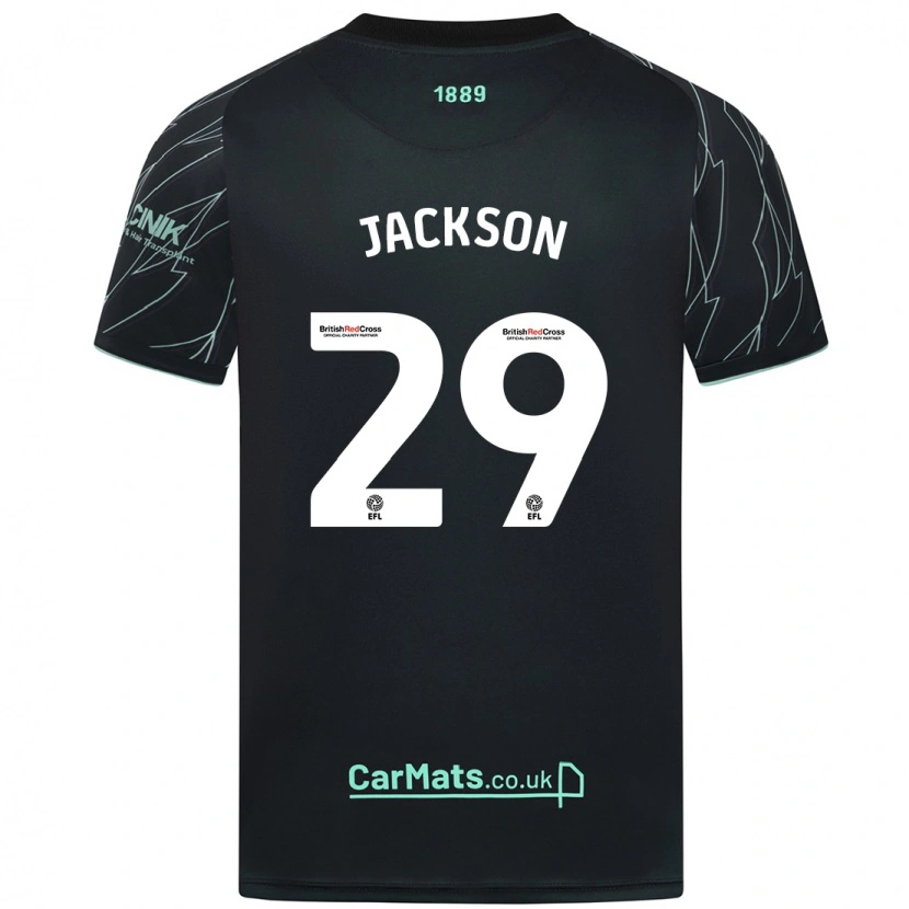 Danxen Damen Fallon Connolly-Jackson #29 Schwarz Grün Auswärtstrikot Trikot 2024/25 T-Shirt