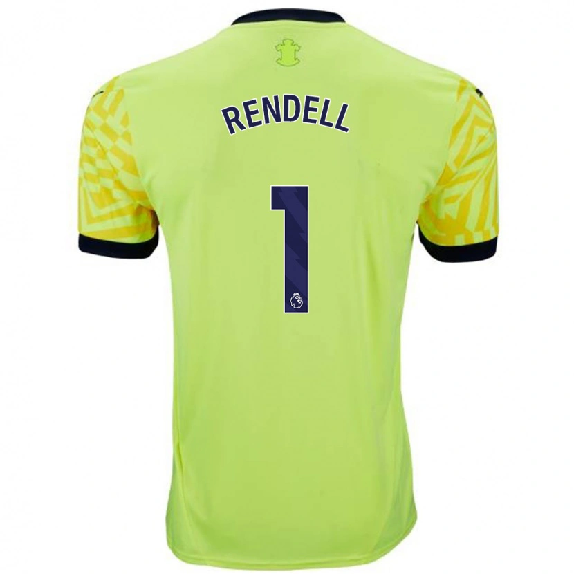 Danxen Damen Kayla Rendell #1 Gelb Auswärtstrikot Trikot 2024/25 T-Shirt