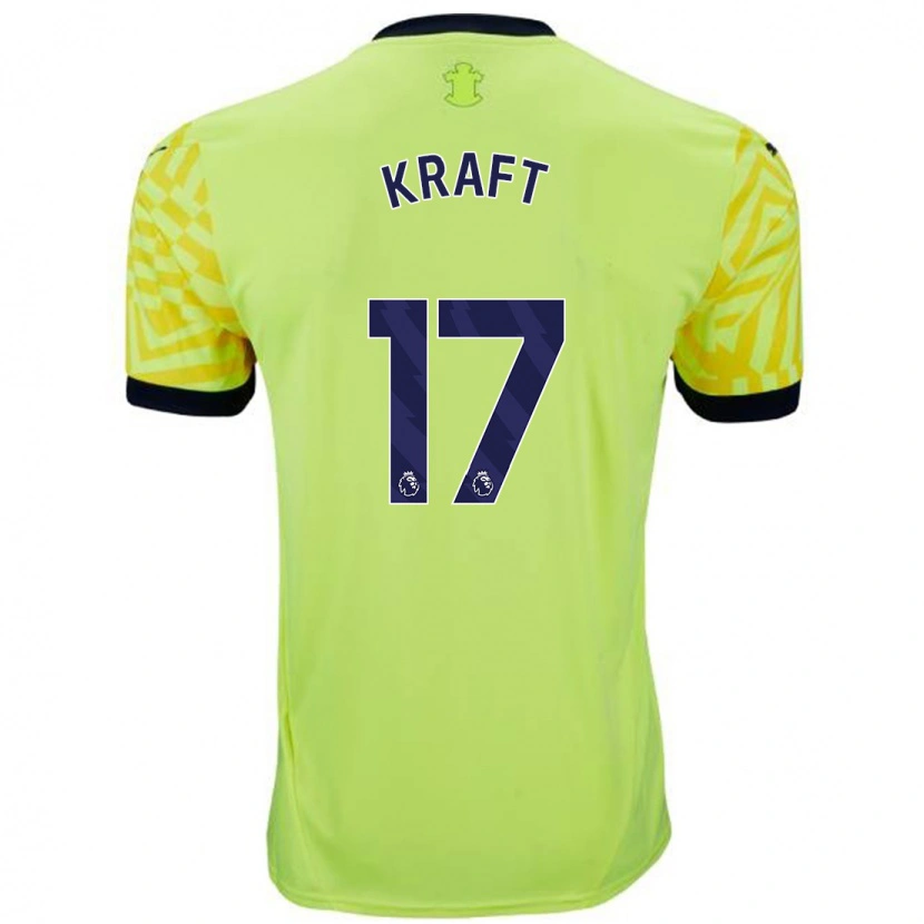 Danxen Damen Emily Kraft #17 Gelb Auswärtstrikot Trikot 2024/25 T-Shirt