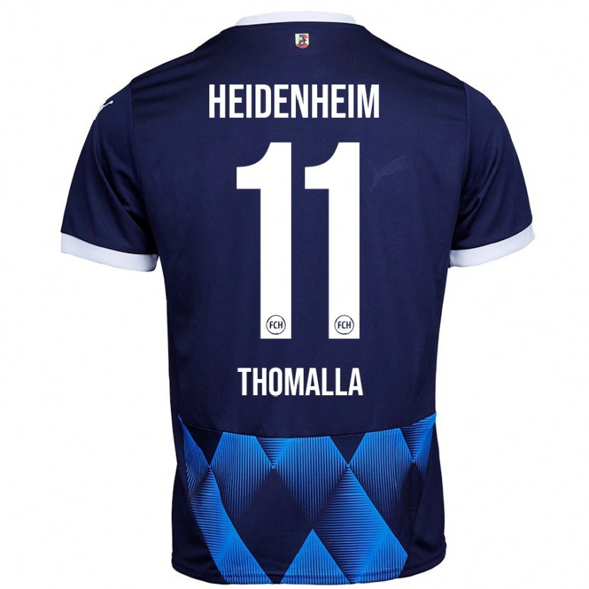 Danxen Damen Denis Thomalla #11 Dunkel Marineblau Auswärtstrikot Trikot 2024/25 T-Shirt