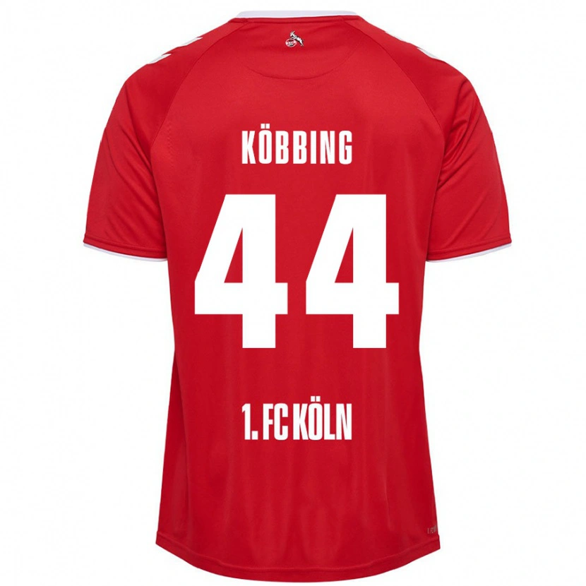 Danxen Damen Matthias Köbbing #44 Rot Weiß Auswärtstrikot Trikot 2024/25 T-Shirt