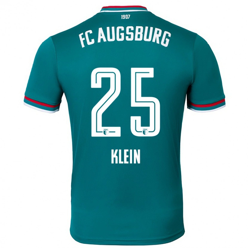 Danxen Damen Daniel Klein #25 Dunkelgrün Auswärtstrikot Trikot 2024/25 T-Shirt