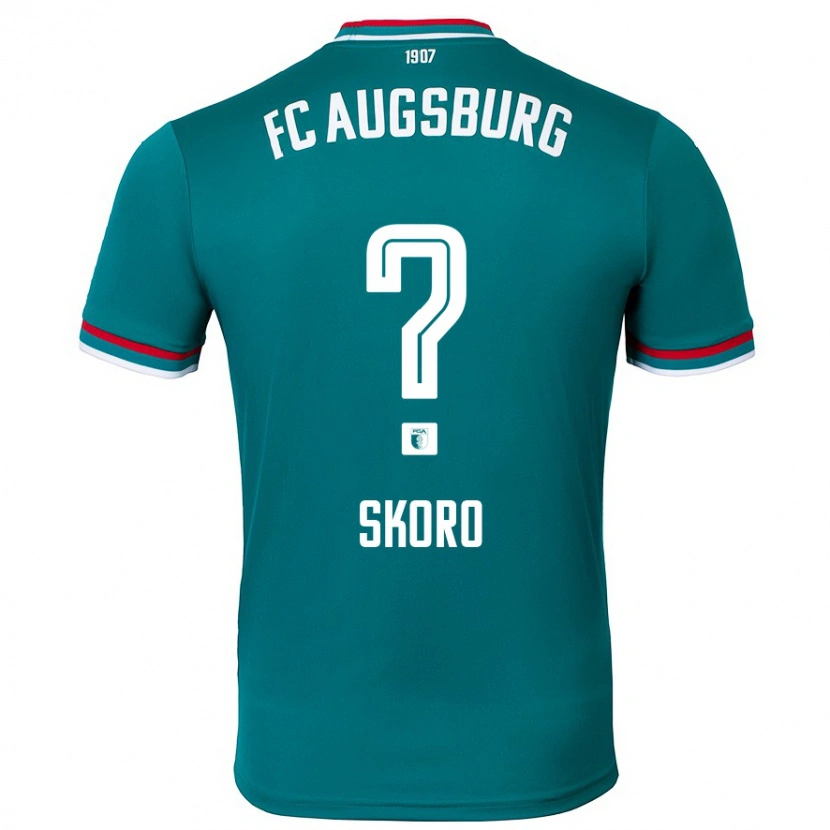 Danxen Damen Luka Skoro #0 Dunkelgrün Auswärtstrikot Trikot 2024/25 T-Shirt