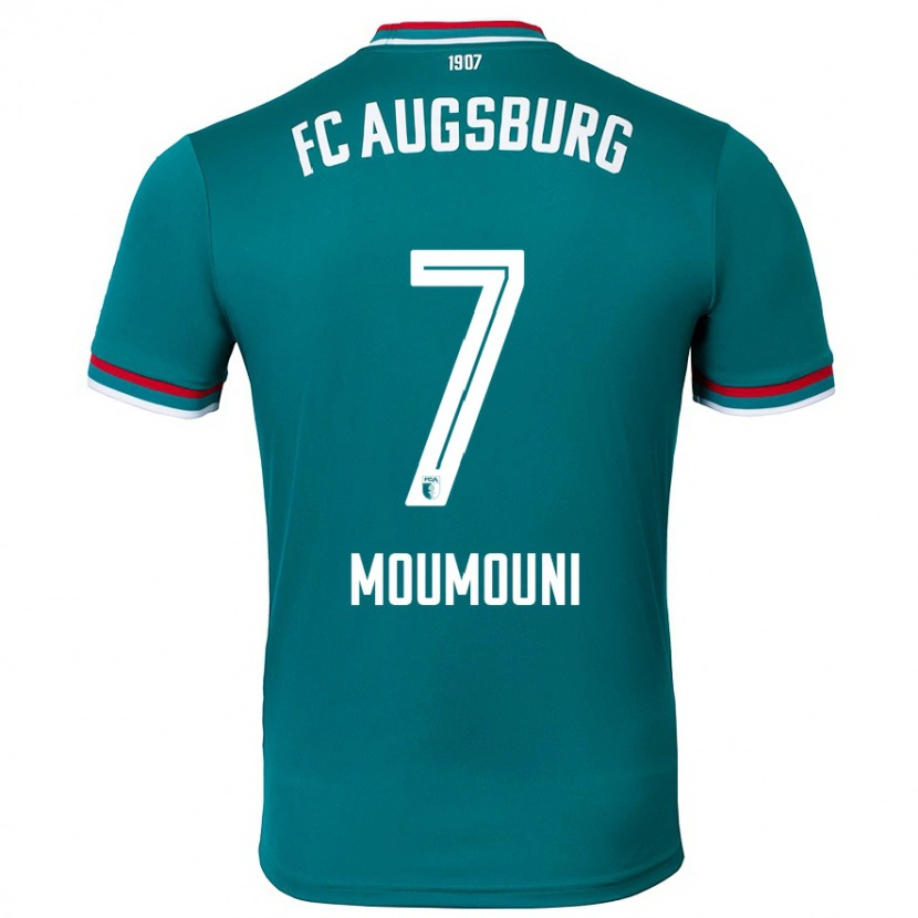 Danxen Damen Faris Moumouni #7 Dunkelgrün Auswärtstrikot Trikot 2024/25 T-Shirt