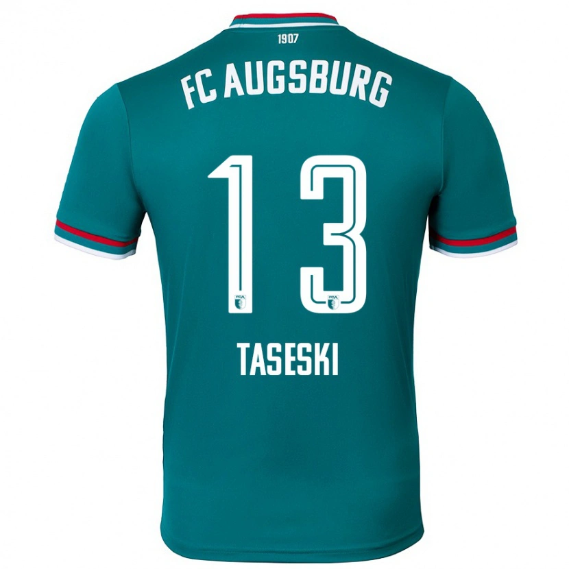 Danxen Damen Kristijan Taseski #13 Dunkelgrün Auswärtstrikot Trikot 2024/25 T-Shirt