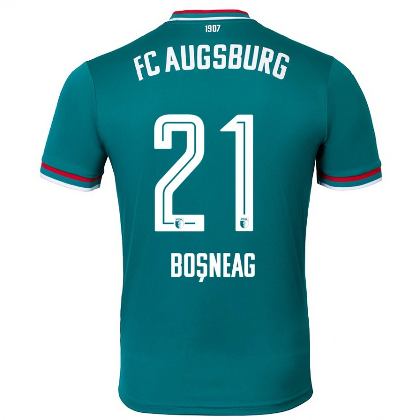 Danxen Damen Ioan Boșneag #21 Dunkelgrün Auswärtstrikot Trikot 2024/25 T-Shirt