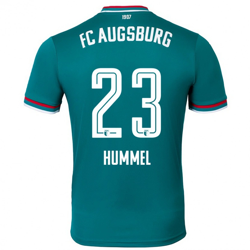 Danxen Damen Niklas Hummel #23 Dunkelgrün Auswärtstrikot Trikot 2024/25 T-Shirt