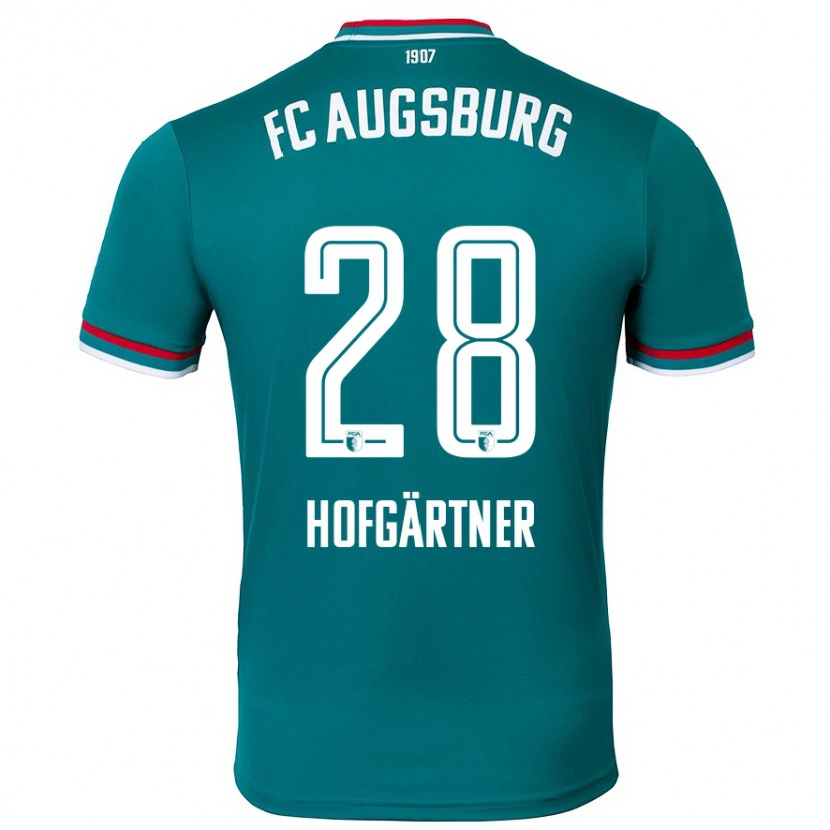 Danxen Damen Hendrik Hofgärtner #28 Dunkelgrün Auswärtstrikot Trikot 2024/25 T-Shirt