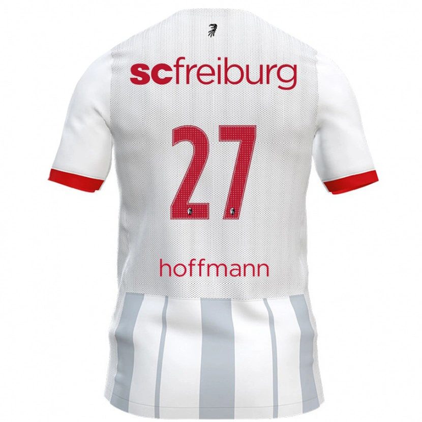 Danxen Damen Giovanna Hoffmann #27 Weiß Grau Auswärtstrikot Trikot 2024/25 T-Shirt