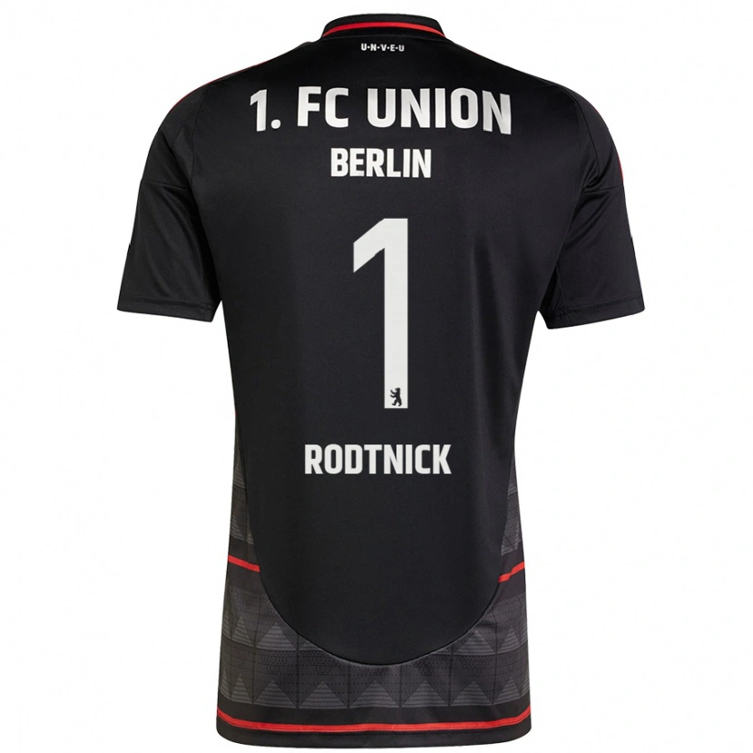 Danxen Damen Jaden Rodtnick #1 Schwarz Auswärtstrikot Trikot 2024/25 T-Shirt