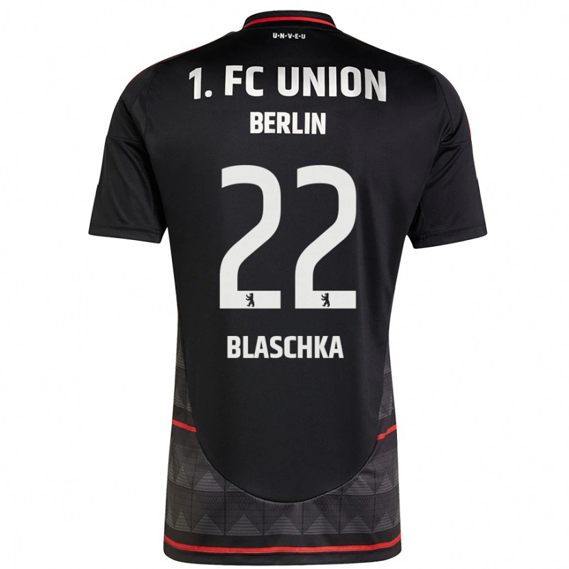 Danxen Damen Anouk Blaschka #22 Schwarz Auswärtstrikot Trikot 2024/25 T-Shirt