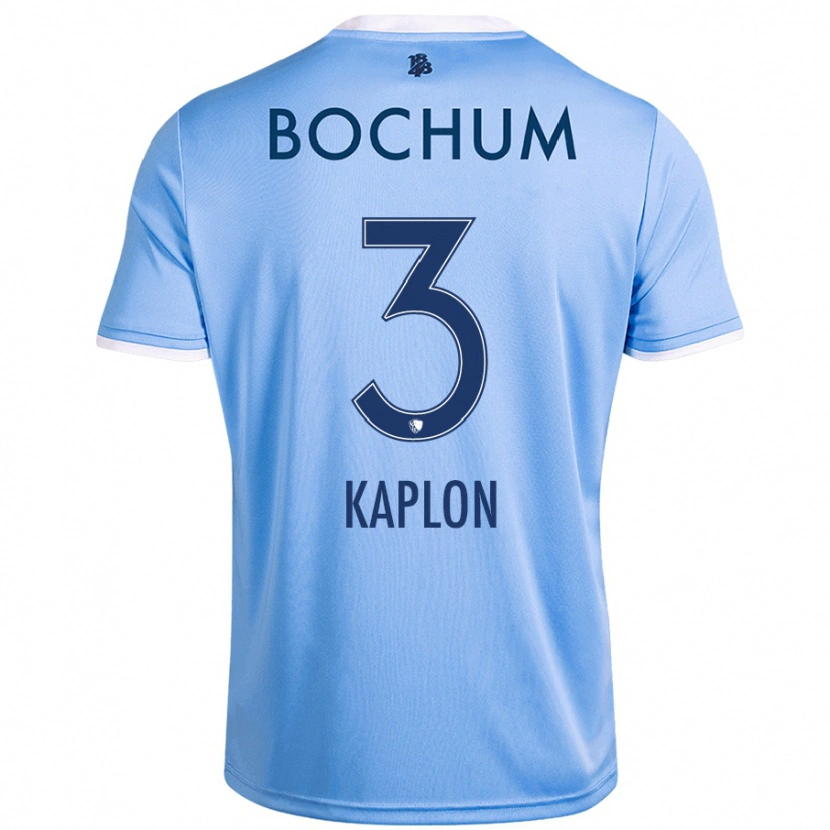 Danxen Damen Frauke Kaplon #3 Himmelblau Auswärtstrikot Trikot 2024/25 T-Shirt