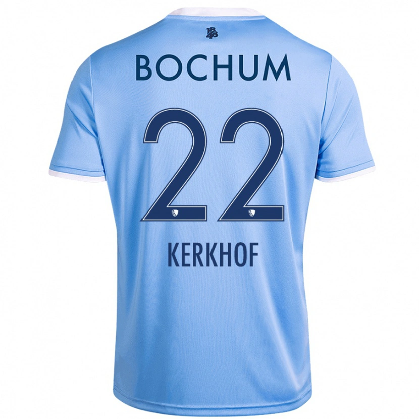 Danxen Damen Nina Kerkhof #22 Himmelblau Auswärtstrikot Trikot 2024/25 T-Shirt