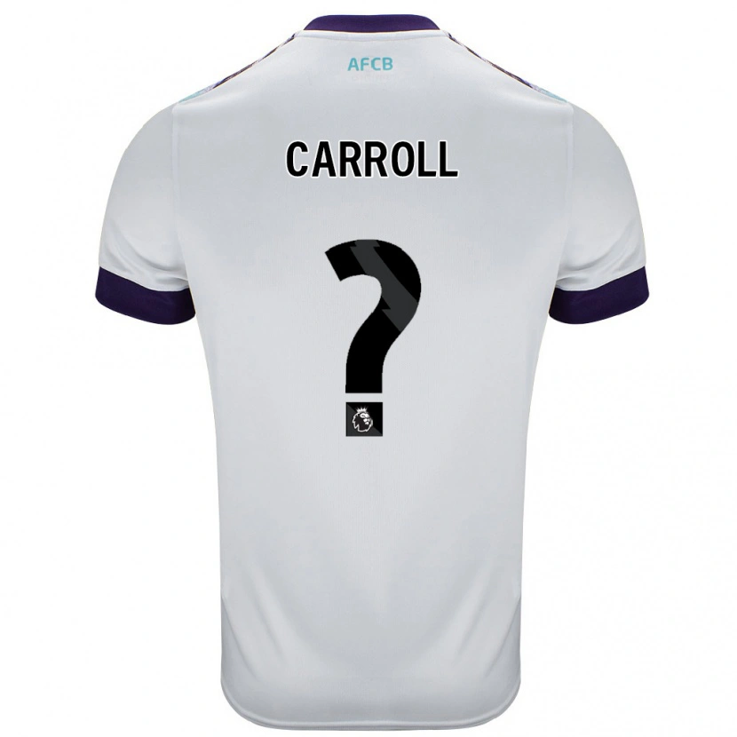Danxen Damen Ryan Carroll #0 Weiß Grün Lila Auswärtstrikot Trikot 2024/25 T-Shirt