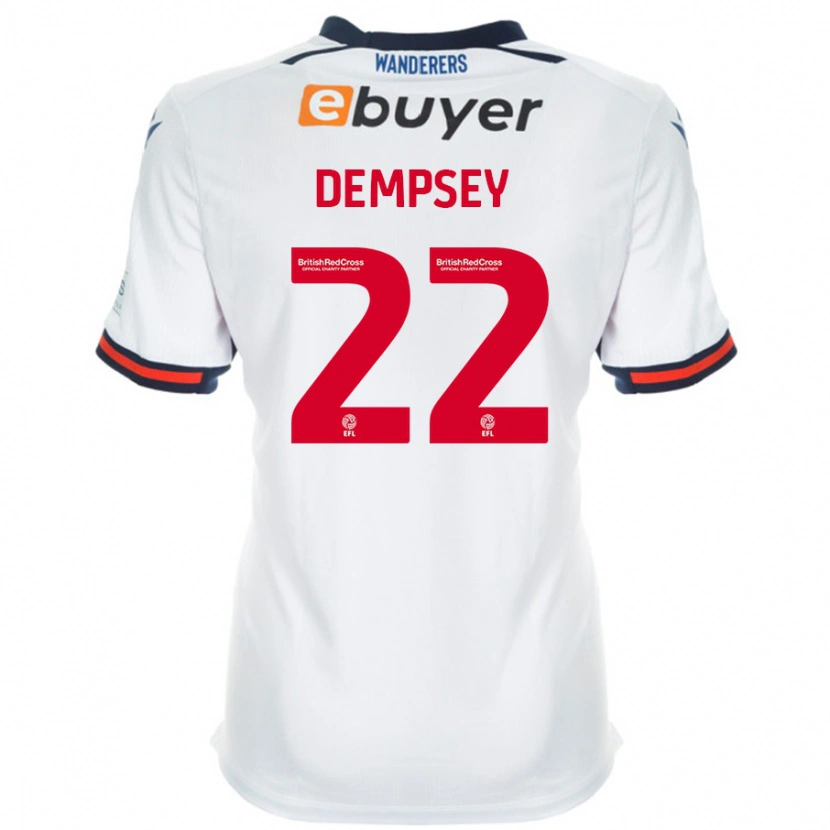 Danxen Kinder Kyle Dempsey #22 Weiß Heimtrikot Trikot 2024/25 T-Shirt