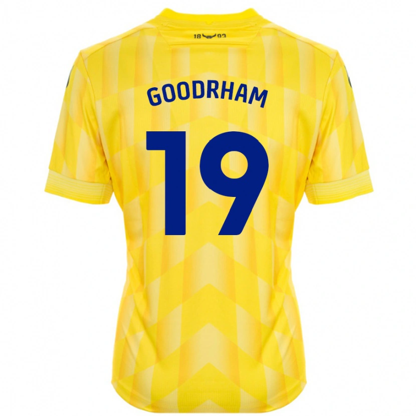Danxen Kinder Tyler Goodrham #19 Gelb Heimtrikot Trikot 2024/25 T-Shirt