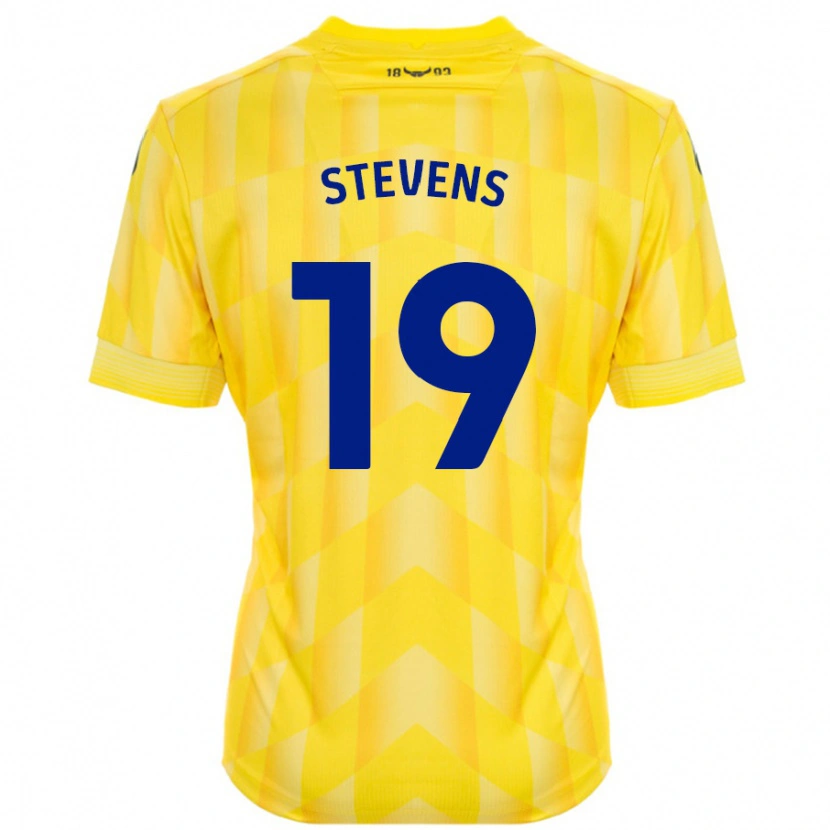 Danxen Kinder Lily Stevens #19 Gelb Heimtrikot Trikot 2024/25 T-Shirt