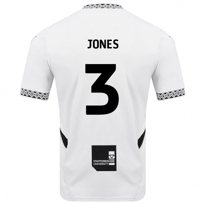 Danxen Kinder Dan Jones #3 Weiß Heimtrikot Trikot 2024/25 T-Shirt