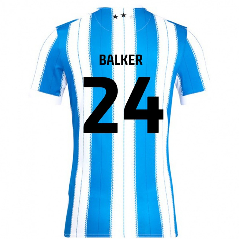 Danxen Kinder Radinio Balker #24 Blau Weiß Heimtrikot Trikot 2024/25 T-Shirt