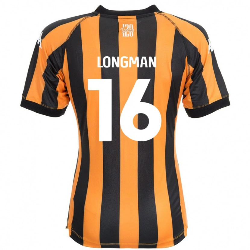 Danxen Kinder Ryan Longman #16 Schwarz Bernstein Heimtrikot Trikot 2024/25 T-Shirt