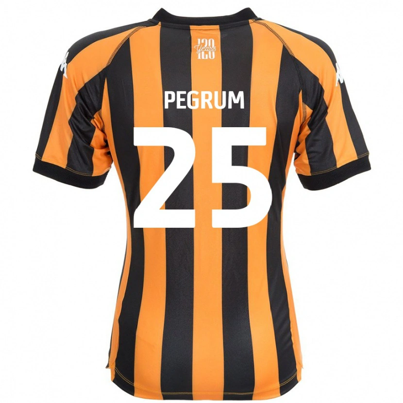 Danxen Kinder Florence Pegrum #25 Schwarz Bernstein Heimtrikot Trikot 2024/25 T-Shirt