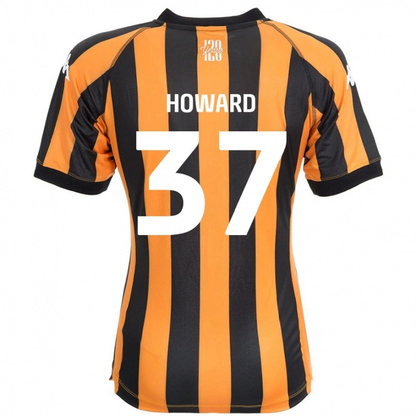 Danxen Kinder Scarlet Howard #37 Schwarz Bernstein Heimtrikot Trikot 2024/25 T-Shirt